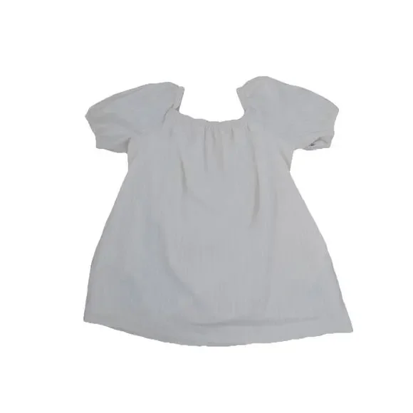 Old Navy dress shift puffy short sleeves pockets ivory size XXL NWT - Picture 4 of 10